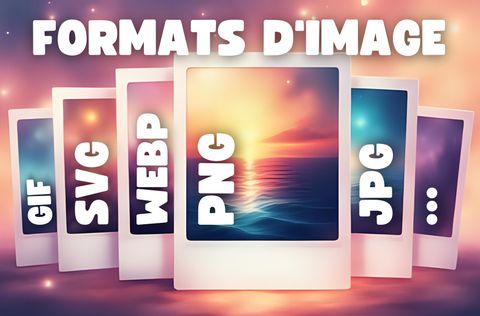 Image de couverture - JPG, PNG, SVG, WebP... Quels Formats d'Image Choisir ?