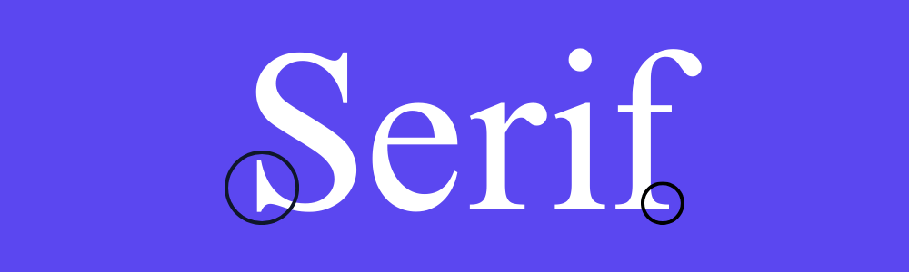 Serif - Times New Roman