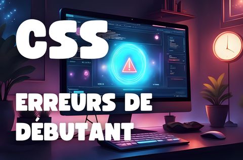 Image de couverture - 14 Erreurs de Débutant en CSS