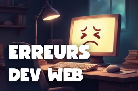 Image de couverture - 7 Erreurs de Développement Web à Éviter en 2026