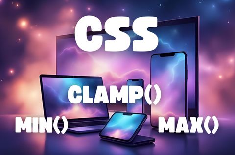 Image de couverture - CSS clamp() : Design Fluide et Responsive sans Media Queries